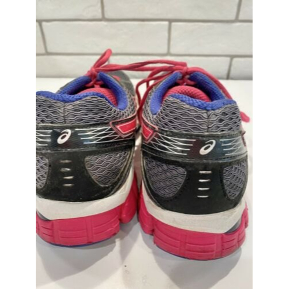 Asics Womens Gel-Flux‎ 2 Running Shoes Multicolor T568N Lace Up Low Top Mesh 10M - Picture 6 of 12